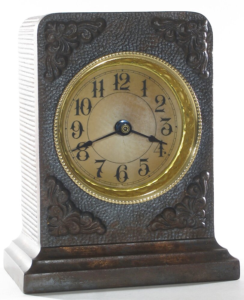 Westclox Ironclad Gunmetal. Westclox Ironclad Gunmetal Clock Example Photo