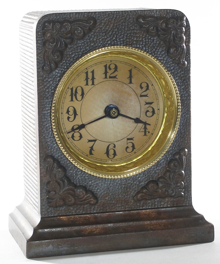 Westclox Ironclad Gunmetal. Westclox Ironclad Gunmetal Clock Example Photo