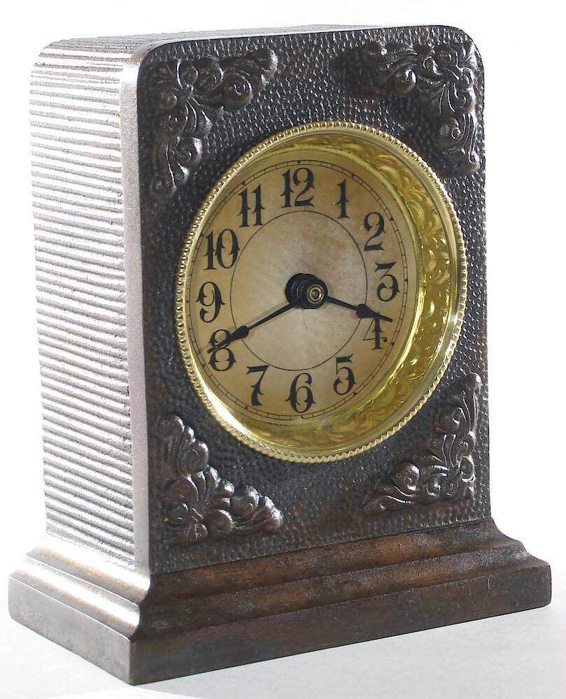 Westclox Ironclad Gunmetal. Westclox Ironclad Gunmetal Clock Example Photo