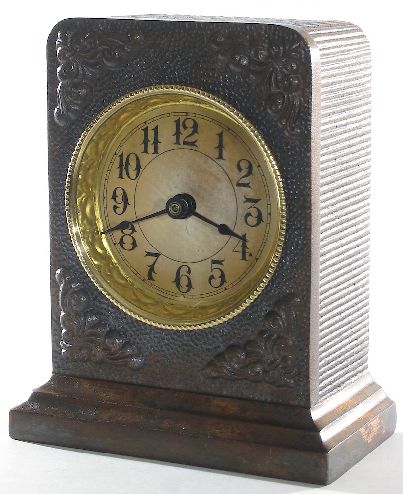 Westclox Ironclad Gunmetal. Westclox Ironclad Gunmetal Clock Example Photo