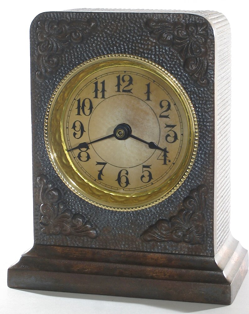 Westclox Ironclad Gunmetal. Westclox Ironclad Gunmetal Clock Example Photo