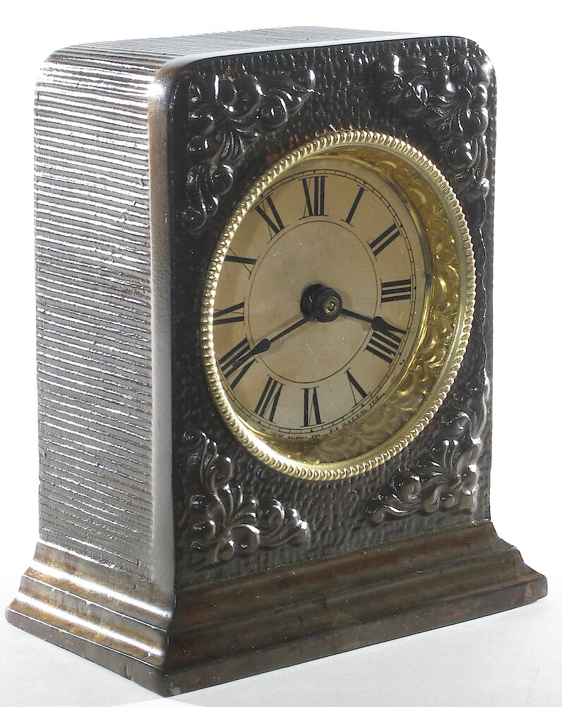 Westclox F W Gunmetal. Westclox F W Gunmetal Clock Example Photo