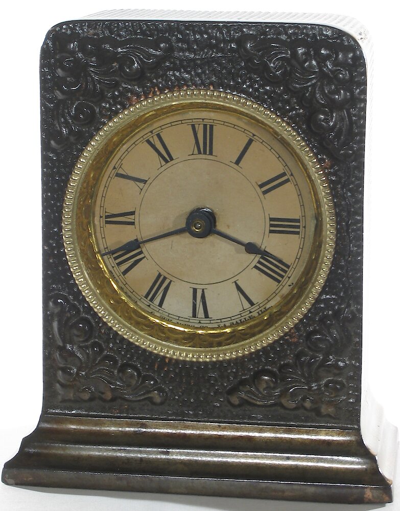 Westclox F W Gunmetal. Westclox F W Gunmetal Clock Example Photo