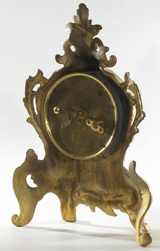 Golden Novelty Large Vendome 3 Inch Dial. Golden Novelty Large Vendome 3 Inch Dial Clock Example Photo