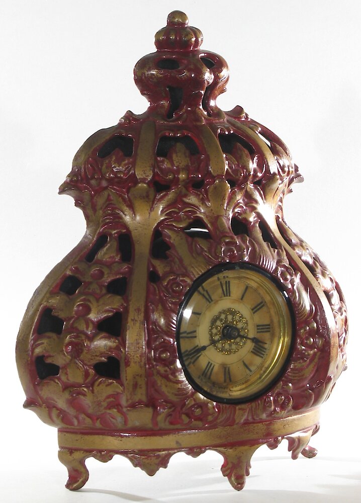 Swift Deemer Stove Clock Cast Iron. Swift Deemer Stove Clock Cast Iron Clock Example Photo