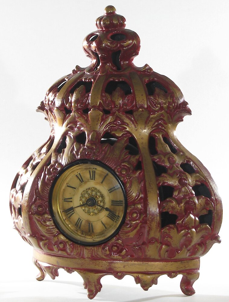 Swift Deemer Stove Clock Cast Iron. Swift Deemer Stove Clock Cast Iron Clock Example Photo