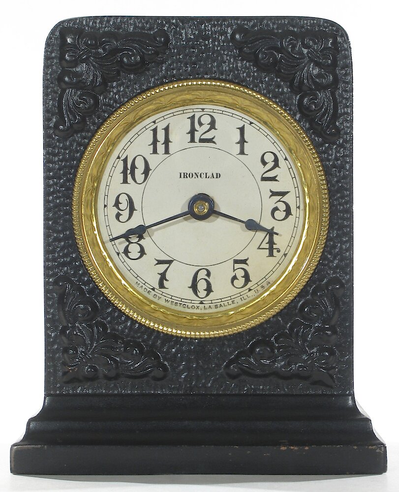 Westclox Ironclad Black. Westclox Ironclad Black Clock Example Photo