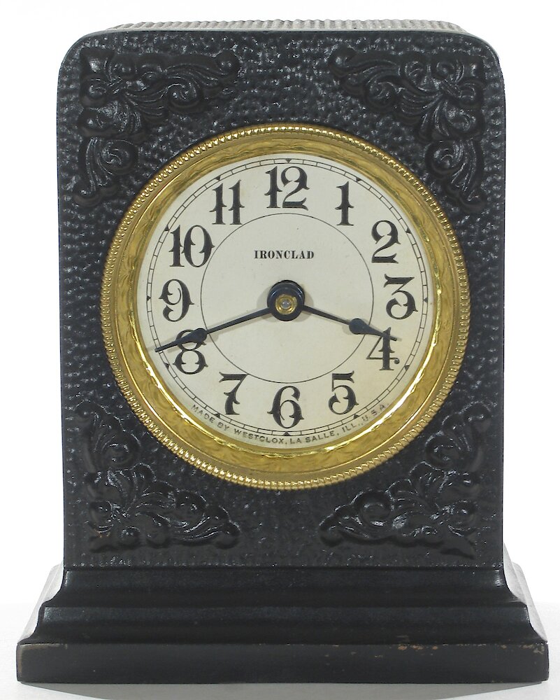 Westclox Ironclad Black. Westclox Ironclad Black Clock Example Photo