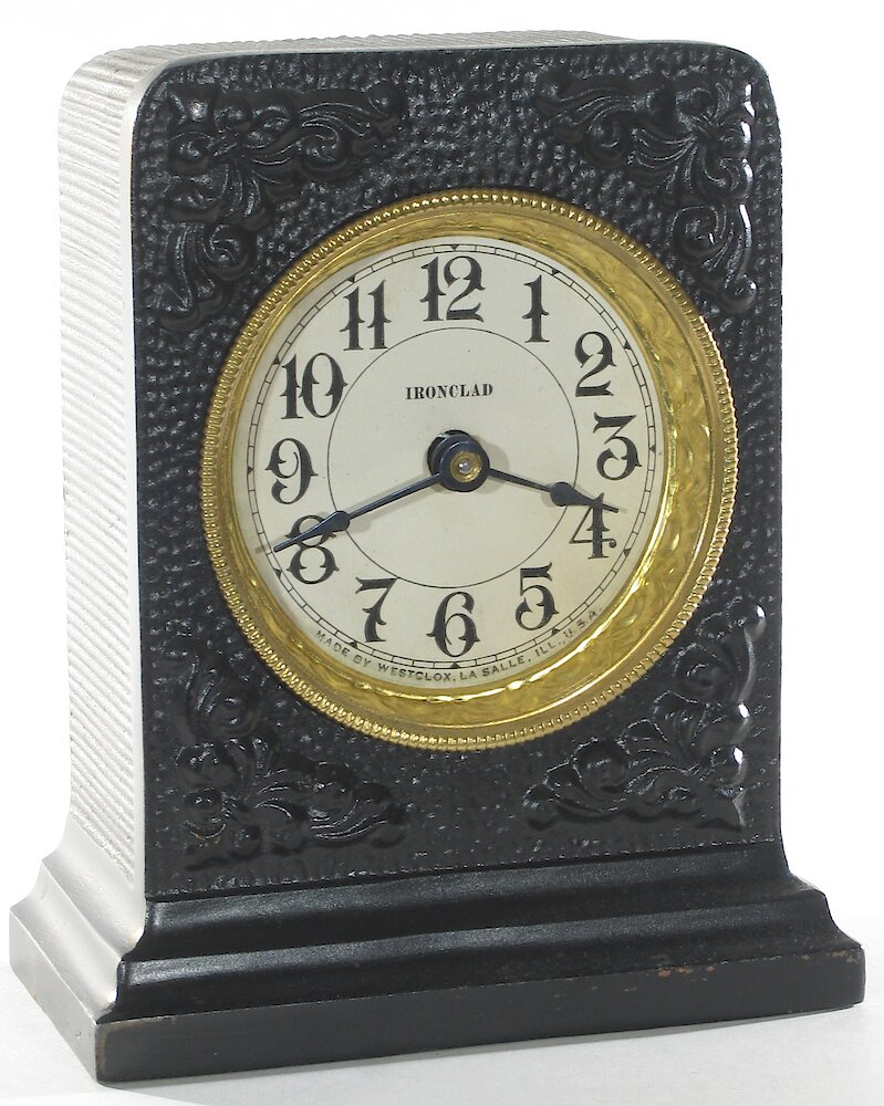 Westclox Ironclad Black. Westclox Ironclad Black Clock Example Photo