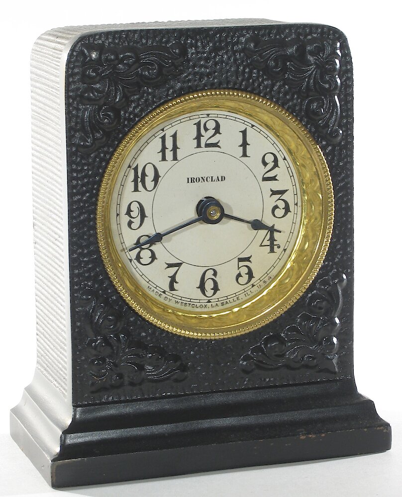 Westclox Ironclad Black. Westclox Ironclad Black Clock Example Photo