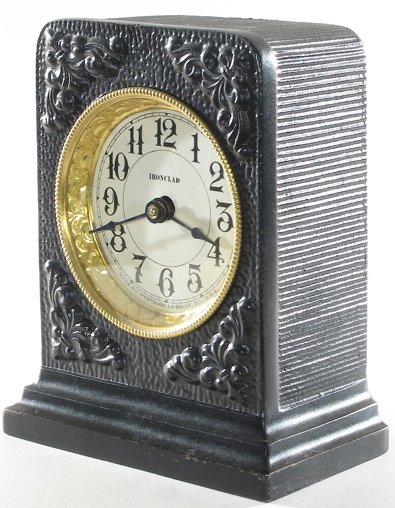 Westclox Ironclad Black. Westclox Ironclad Black Clock Example Photo