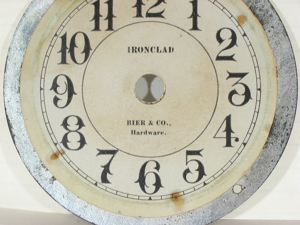 Westclox Ironclad Gold. Westclox Ironclad Gold Clock Example Photo