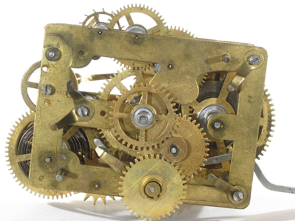 Westclox Ironclad Gold. Westclox Ironclad Gold Clock Example Photo