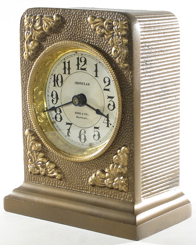 Westclox Ironclad Gold. Westclox Ironclad Gold Clock Example Photo