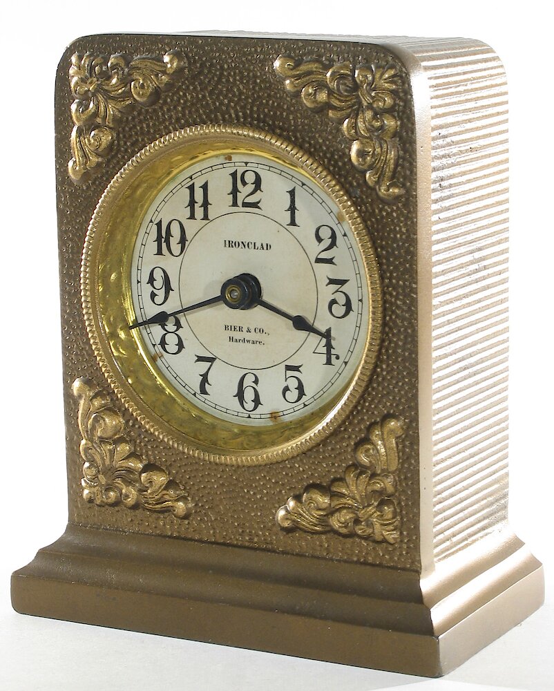 Westclox Ironclad Gold. Westclox Ironclad Gold Clock Example Photo