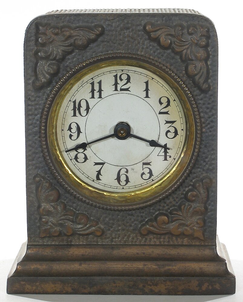 Westclox Ironclad Gunmetal. Westclox Ironclad Gunmetal Clock Example Photo