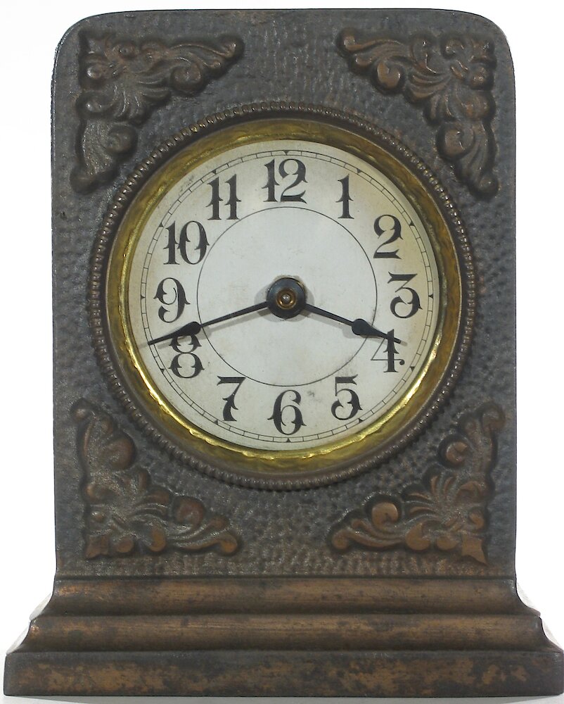 Westclox Ironclad Gunmetal. Westclox Ironclad Gunmetal Clock Example Photo