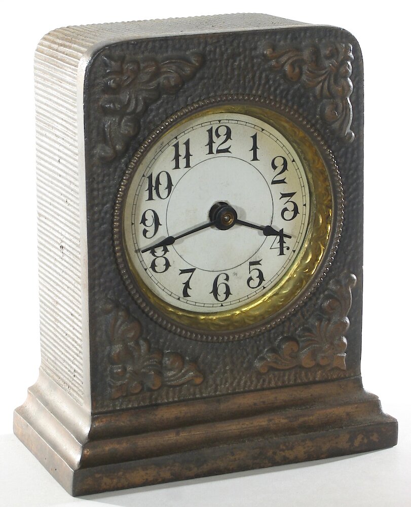 Westclox Ironclad Gunmetal. Westclox Ironclad Gunmetal Clock Example Photo