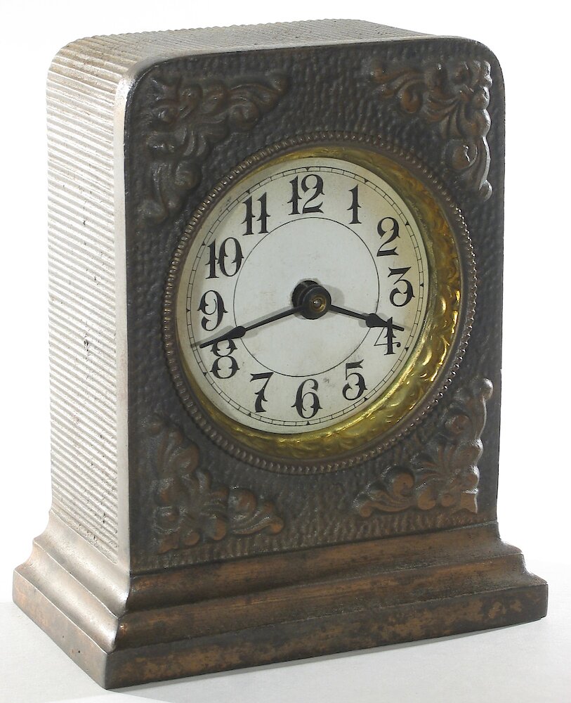 Westclox Ironclad Gunmetal. Westclox Ironclad Gunmetal Clock Example Photo