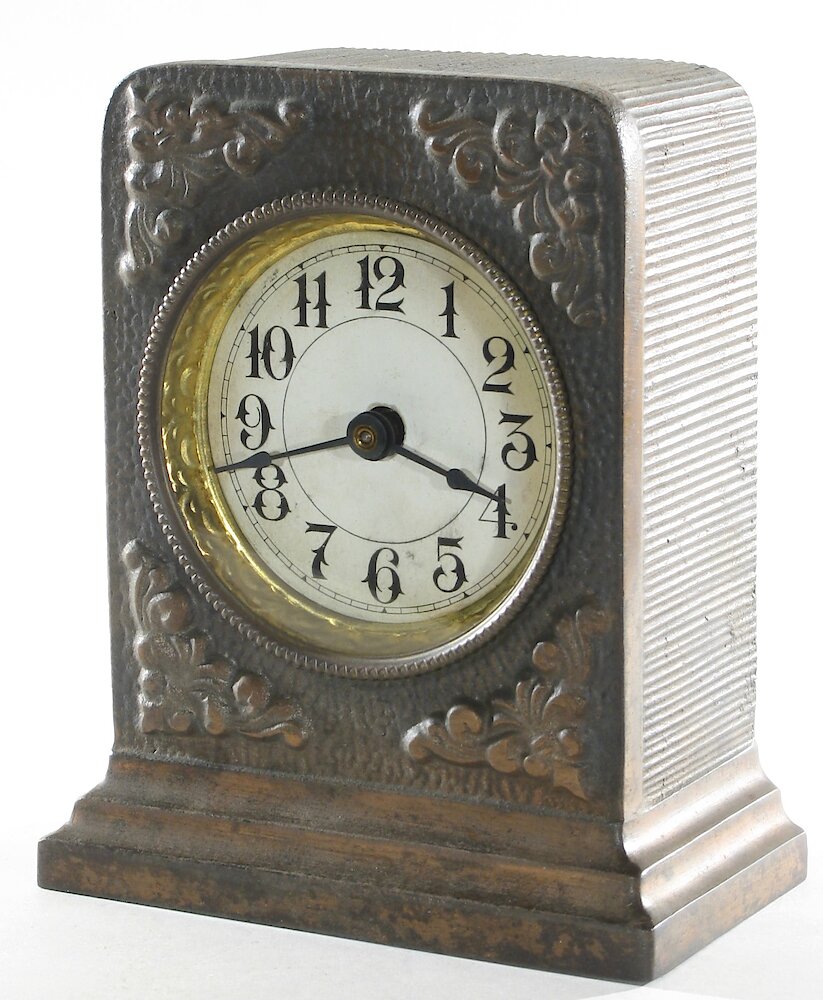 Westclox Ironclad Gunmetal. Westclox Ironclad Gunmetal Clock Example Photo