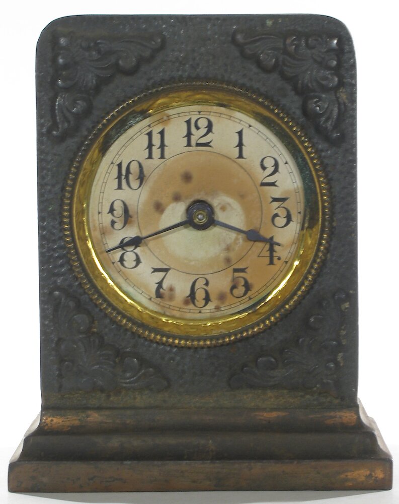 Westclox Ironclad Gunmetal. Westclox Ironclad Gunmetal Clock Example Photo