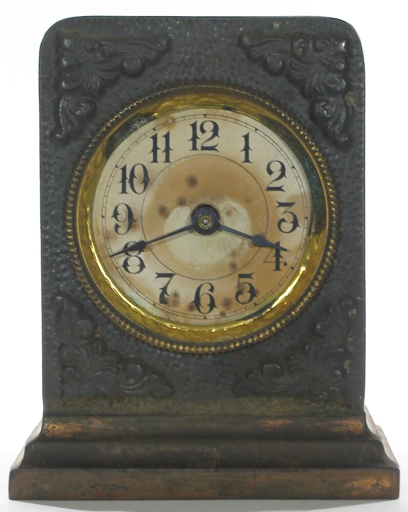 Westclox Ironclad Gunmetal. Westclox Ironclad Gunmetal Clock Example Photo