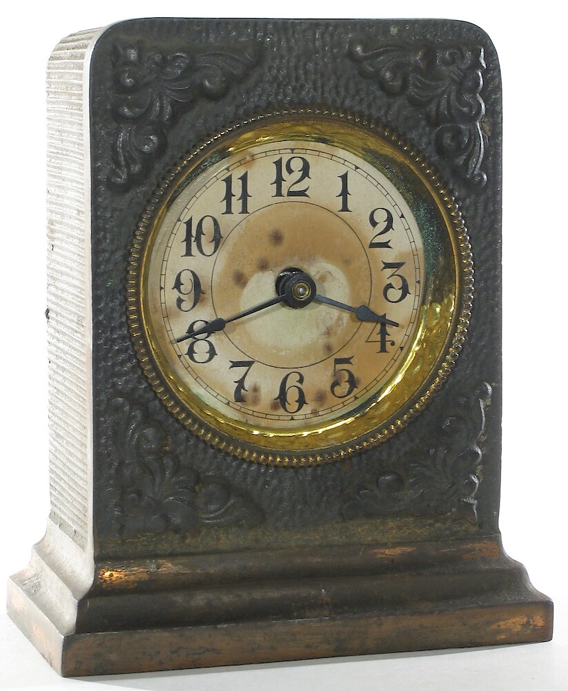 Westclox Ironclad Gunmetal. Westclox Ironclad Gunmetal Clock Example Photo