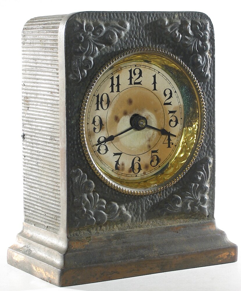 Westclox Ironclad Gunmetal. Westclox Ironclad Gunmetal Clock Example Photo