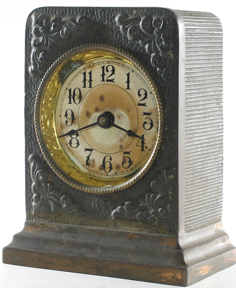 Westclox Ironclad Gunmetal. Westclox Ironclad Gunmetal Clock Example Photo