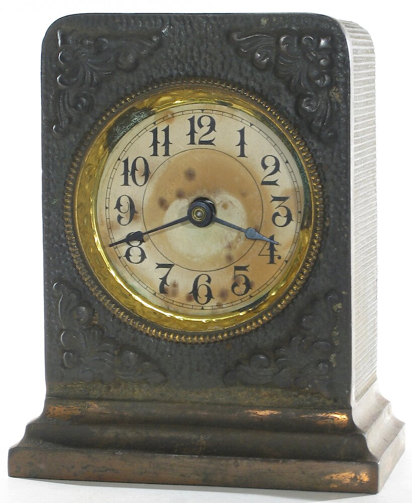 Westclox Ironclad Gunmetal. Westclox Ironclad Gunmetal Clock Example Photo