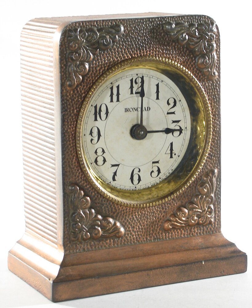 Westclox Ironclad Gunmetal. Westclox Ironclad Gunmetal Clock Example Photo