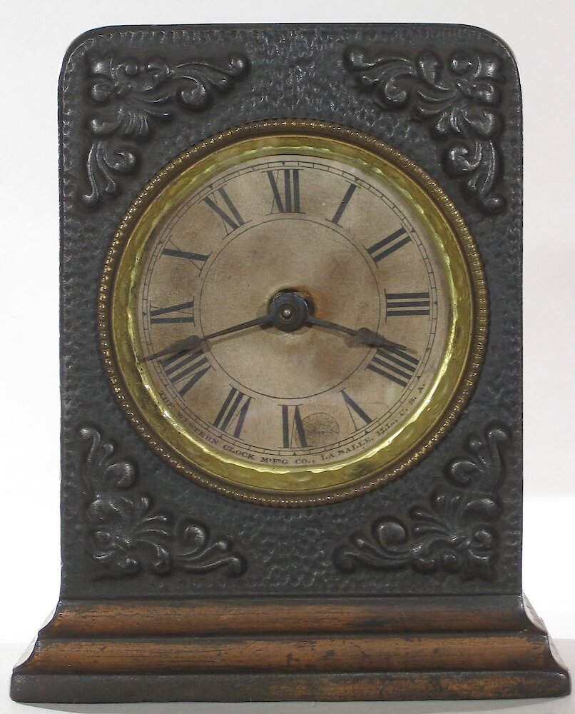 Westclox F W Gunmetal. Westclox F W Gunmetal Clock Example Photo