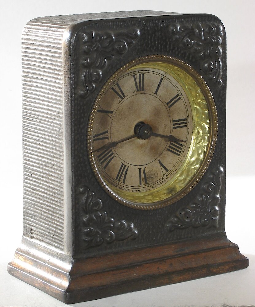 Westclox F W Gunmetal. Westclox F W Gunmetal Clock Example Photo