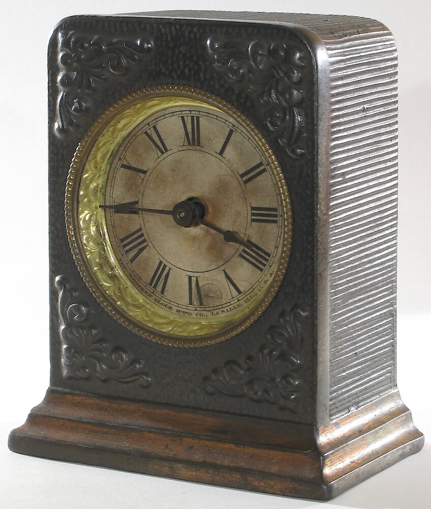 Westclox F W Gunmetal. Westclox F W Gunmetal Clock Example Photo