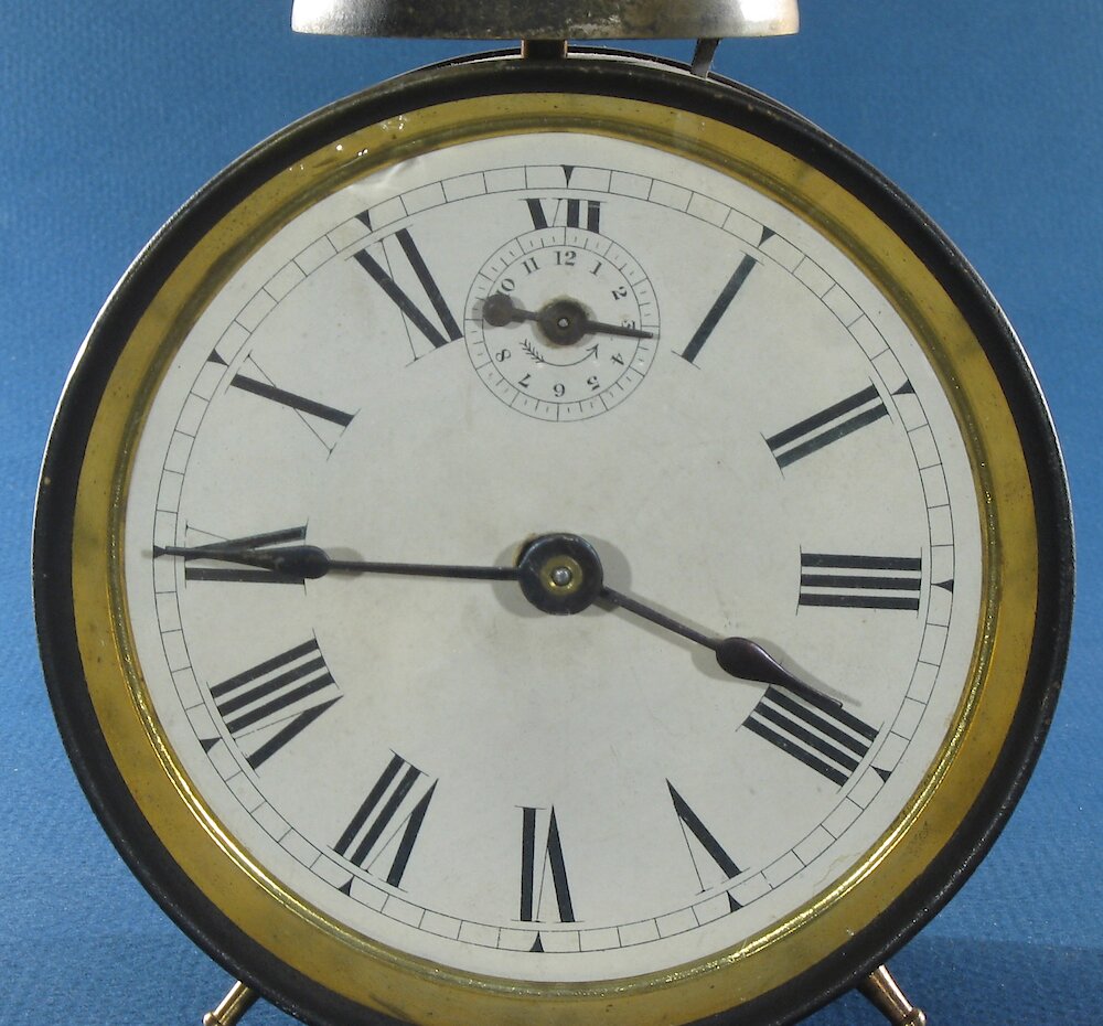 Westclox Daisy Enameled Alarm. Westclox Daisy Enameled Alarm Clock Example Photo