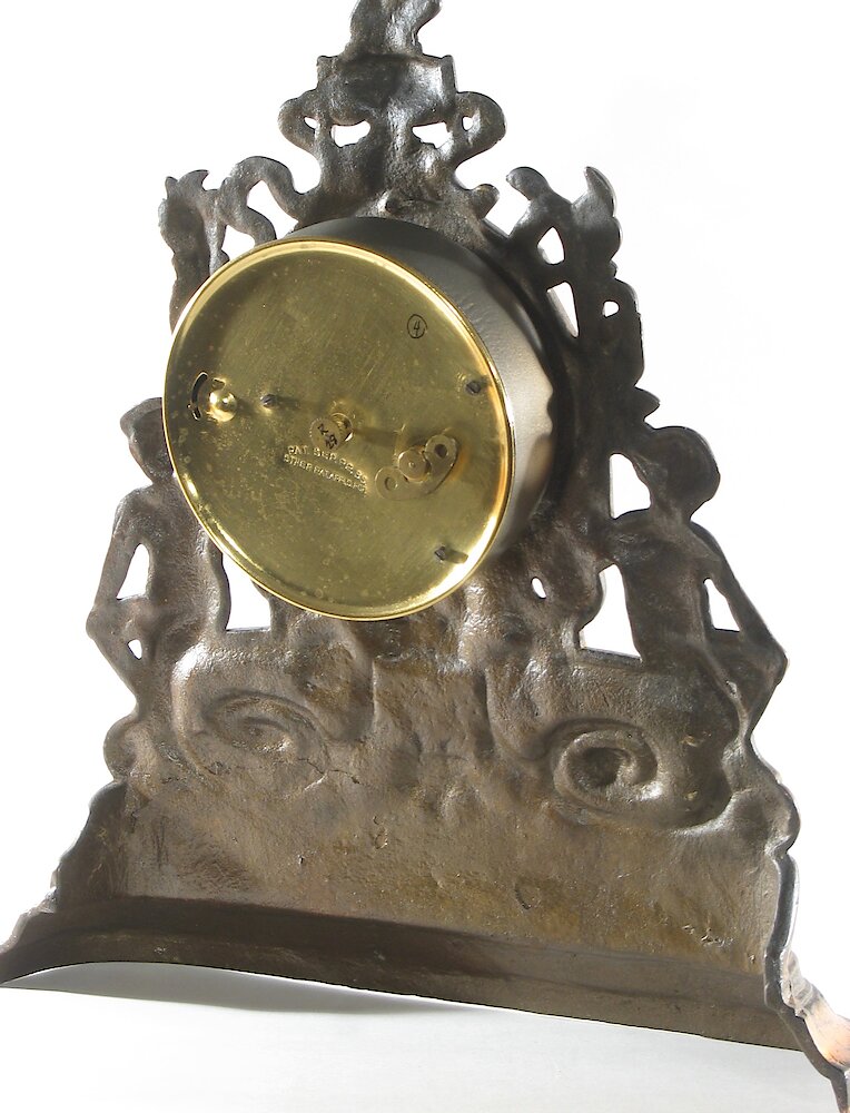 Regent Children And Scrollwork Cast Front. Regent Children And Scrollwork Cast Front Clock Example Photo