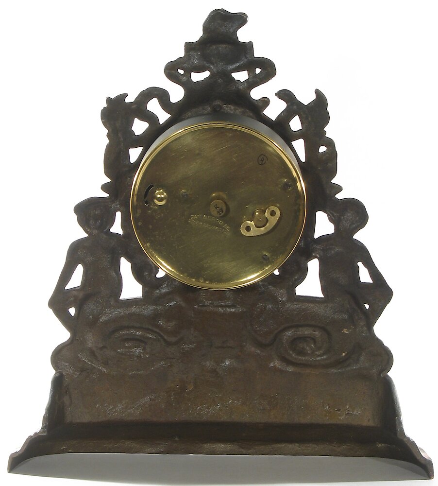 Regent Children And Scrollwork Cast Front. Regent Children And Scrollwork Cast Front Clock Example Photo