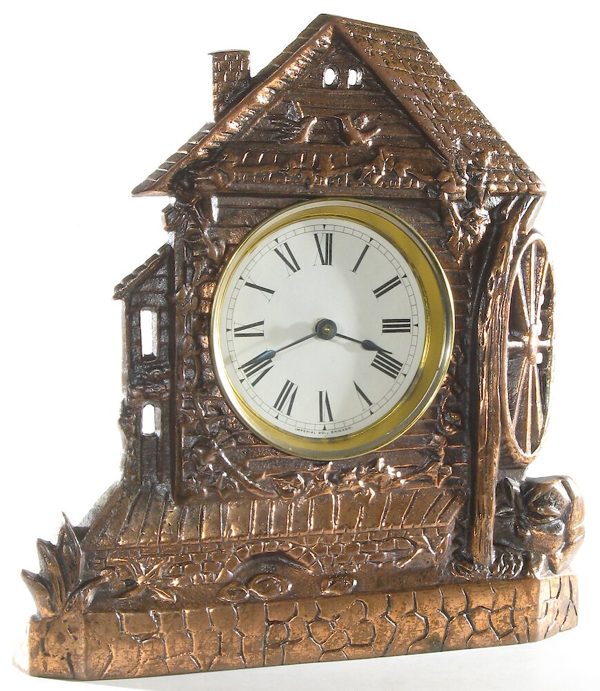 Imperial Mill Cast Front. Imperial Mill Cast Front Clock Example Photo