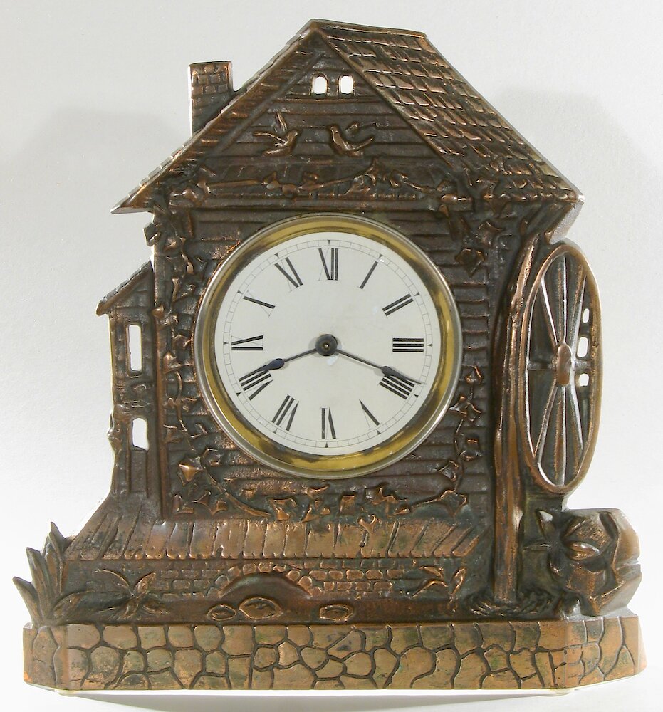 Imperial Mill Cast Front. Imperial Mill Cast Front Clock Example Photo