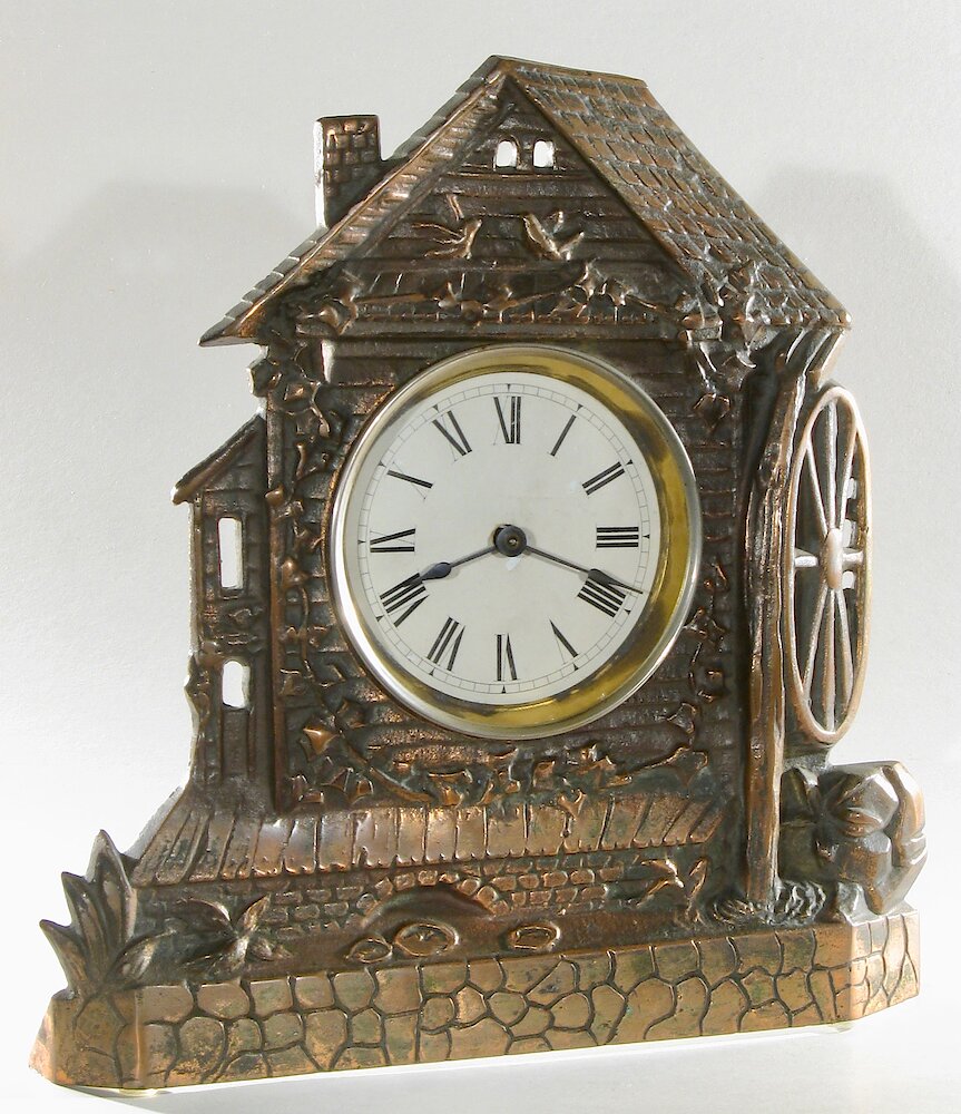 Imperial Mill Cast Front. Imperial Mill Cast Front Clock Example Photo