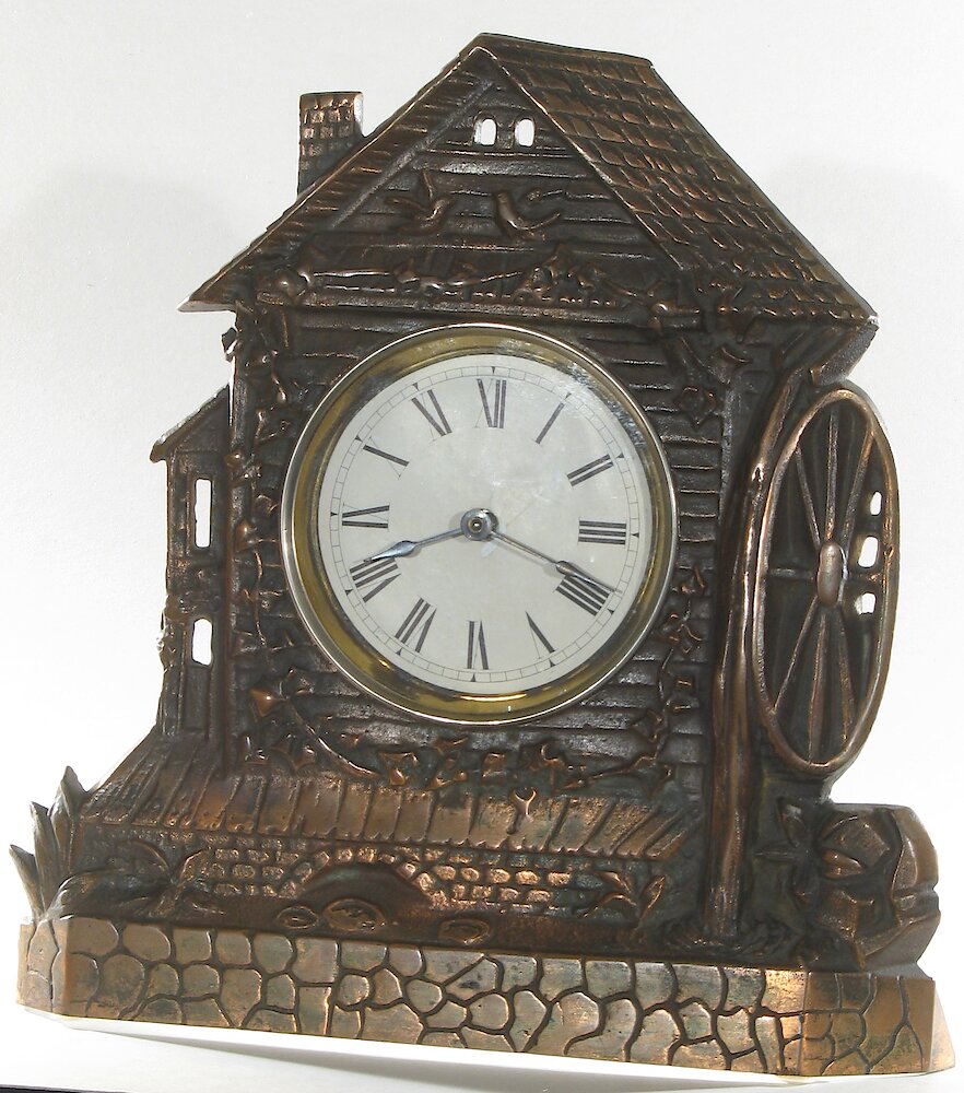 Imperial Mill Cast Front. Imperial Mill Cast Front Clock Example Photo