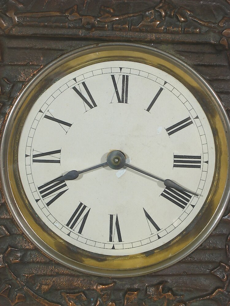 Imperial Mill Cast Front. Imperial Mill Cast Front Clock Example Photo