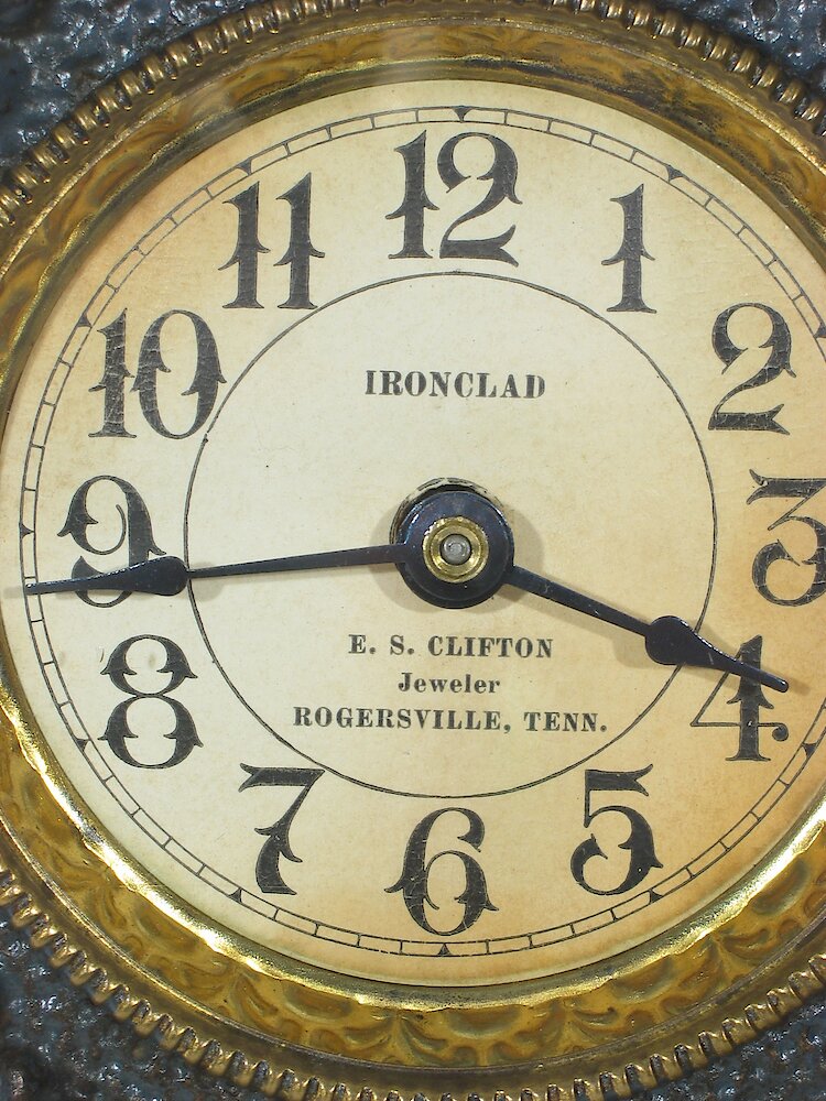 Westclox Ironclad Black. Westclox Ironclad Black Clock Example Photo