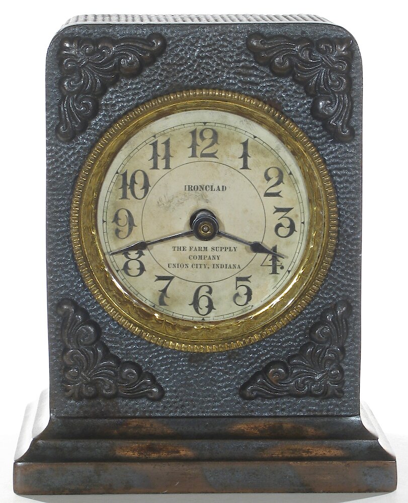 Westclox Ironclad Gunmetal. Westclox Ironclad Gunmetal Clock Example Photo