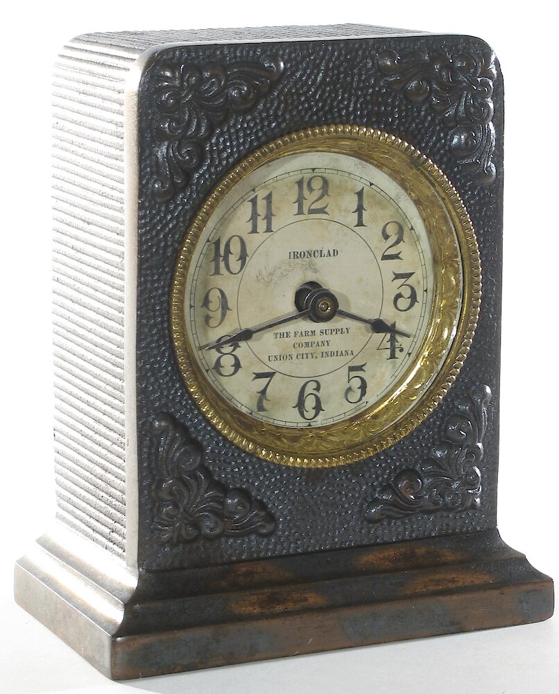 Westclox Ironclad Gunmetal. Westclox Ironclad Gunmetal Clock Example Photo