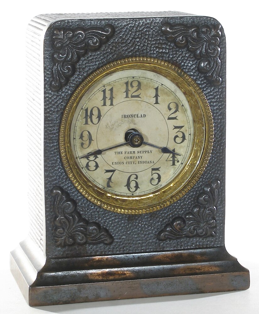 Westclox Ironclad Gunmetal. Westclox Ironclad Gunmetal Clock Example Photo