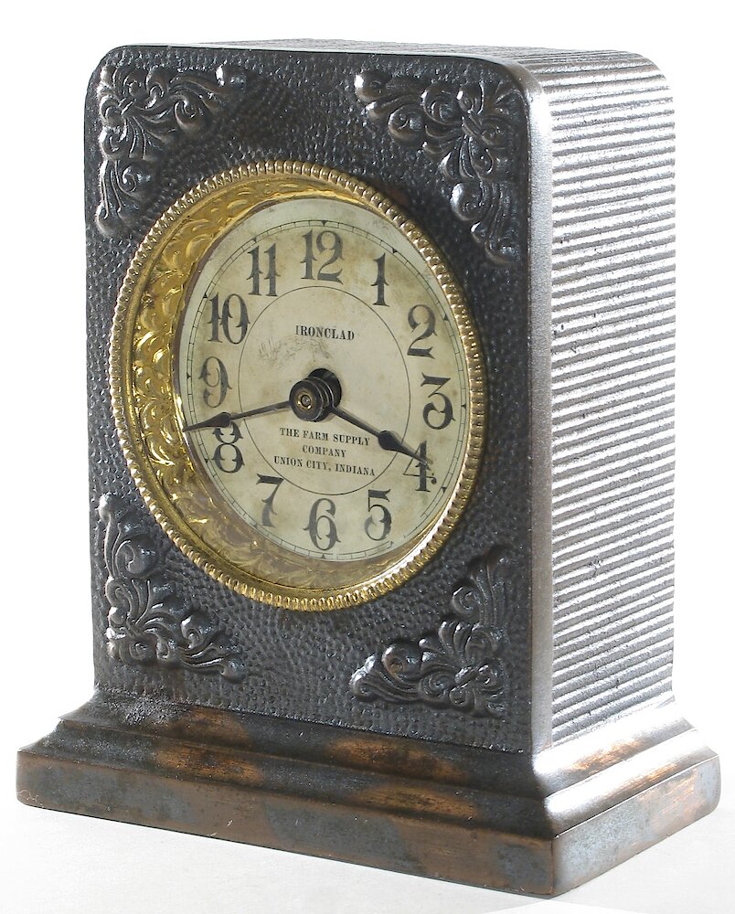 Westclox Ironclad Gunmetal. Westclox Ironclad Gunmetal Clock Example Photo