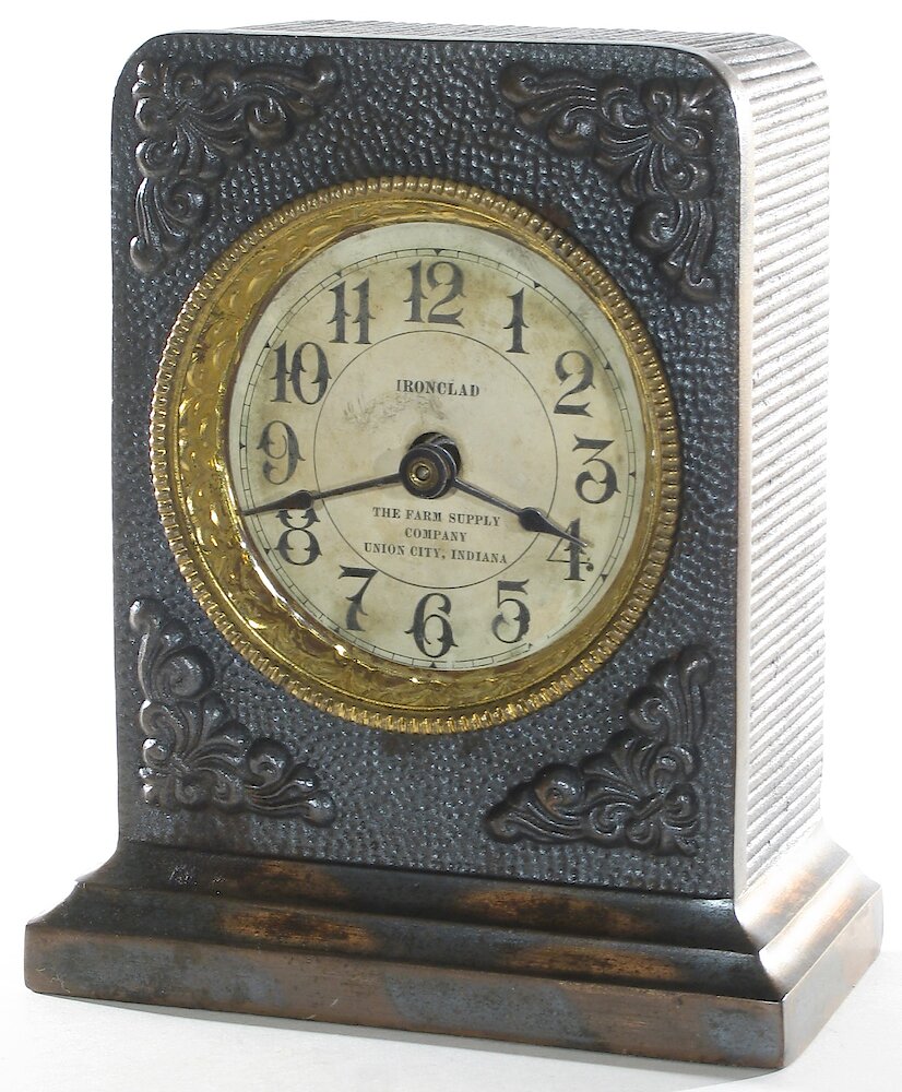 Westclox Ironclad Gunmetal. Westclox Ironclad Gunmetal Clock Example Photo