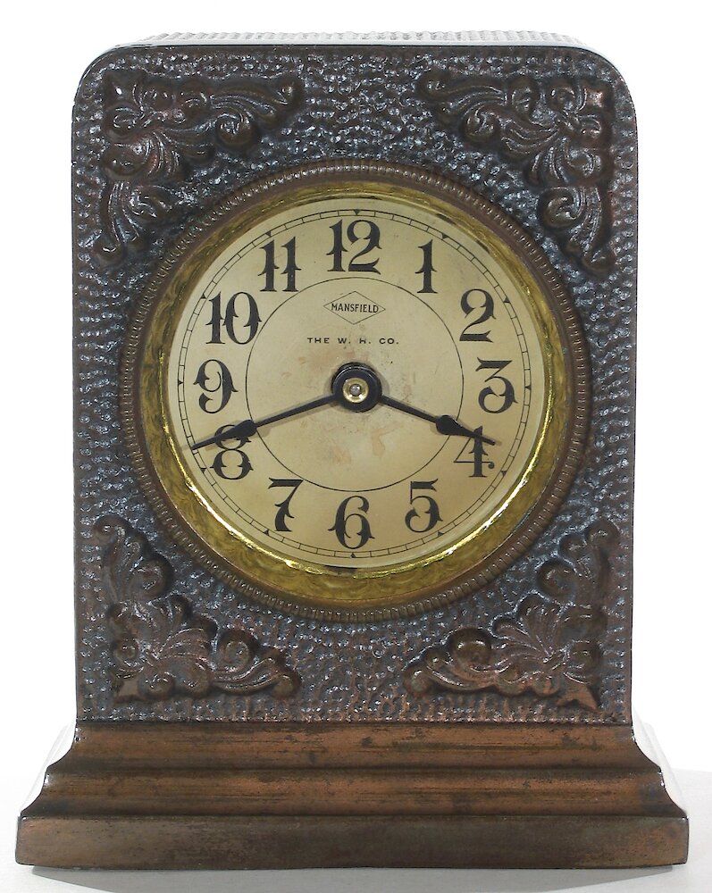 Westclox Ironclad Gunmetal. Westclox Ironclad Gunmetal Clock Example Photo