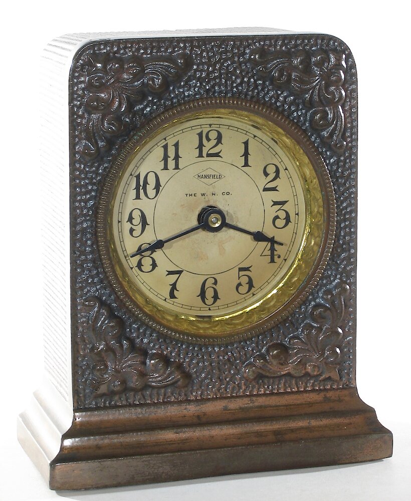 Westclox Ironclad Gunmetal. Westclox Ironclad Gunmetal Clock Example Photo